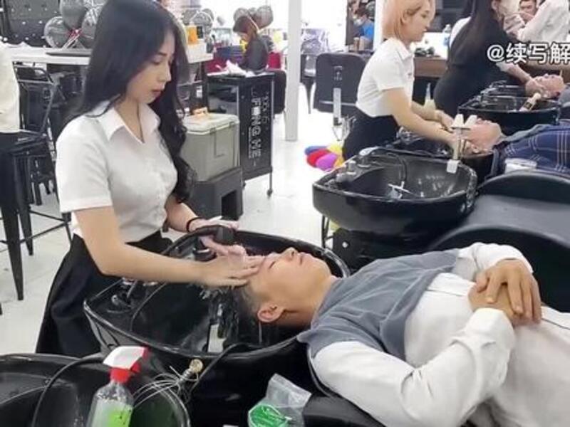 胡志明韩式洗头